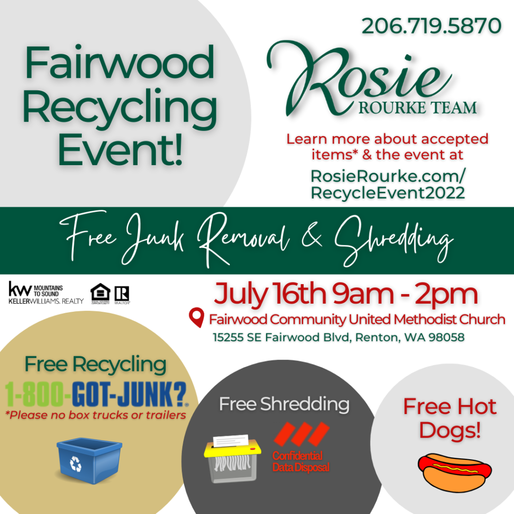 fairwood recycle event